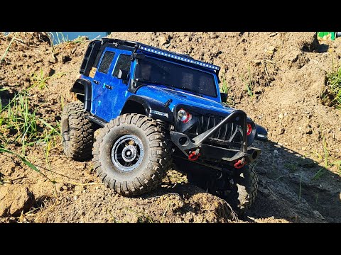 Видео: Как Traxxas, но ДЕШЕВЛЕ в 2 раза! ... Тест обновленной версии JEEP Wrangler R1011 4x4