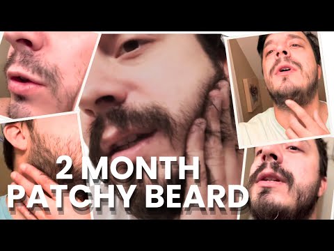 Видео: Покадровая съемка моей двухмесячной неравномерной бороды
