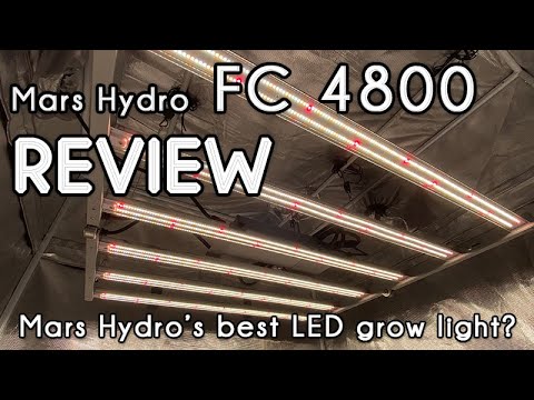 Видео: Обзор светодиодного фитолампа Mars Hydro FC 4800
