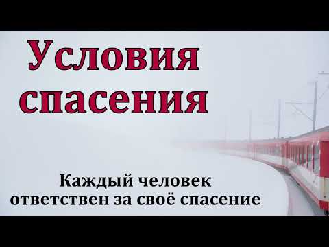 Видео: "Условия спасения". В. Бяков. МСЦ ЕХБ