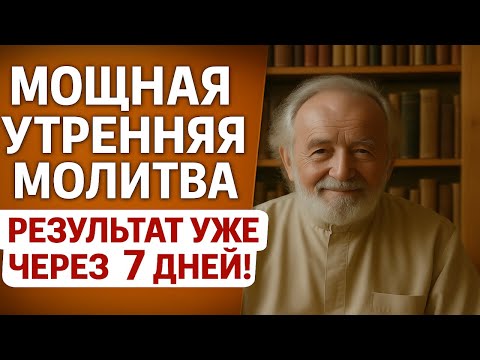 Видео: МОЩНАЯ утренняя молитва   результат уже через 7 дней! Отец Николай