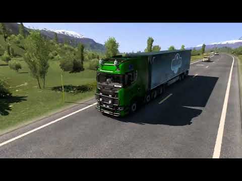 Видео: КРАСИВАЯ НОРВЕГИЯ! Euro Truck Simulator 2. Promods.