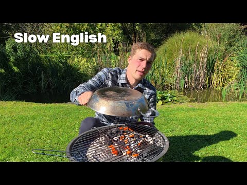 Видео: Медленный английский: лексика, связанная с блюдами на гриле, и аудирование