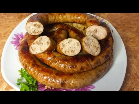 Видео: 🇺🇦😋ПЕЧІНКОВА КОВБАСА у ДУХОВЦІ за давнім рецептом,дуже смакує  та просто готується.😋🇺🇦