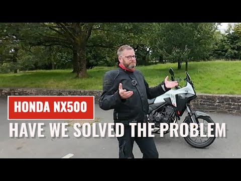Видео: Возможно, мы найдем решение проблемы Honda NX500.