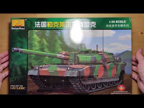 Видео: (Обзор на модель) France Army Tank Leclerc от Mini Hobby Models арт. 80110