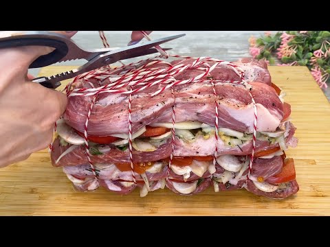 Видео: Все гости просили рецепт вкусного и сочного мяса