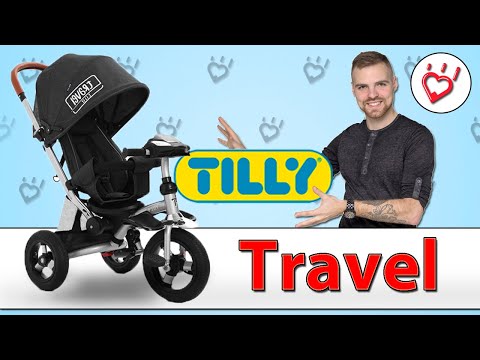 Видео: Tilly Travel трехколесный велосипед. Видео обзор 2020 велоколяски Тилли Тревел