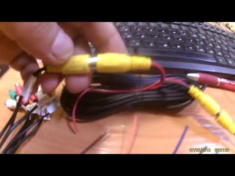 Видео: Подключение  дополнительной (передней) камеры  к андроид магнитоле