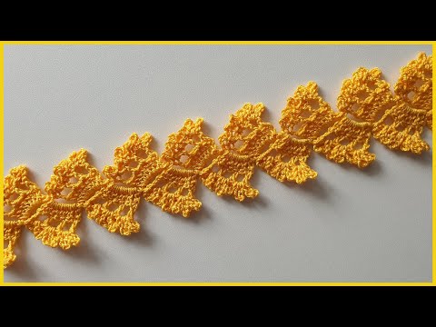 Видео: ЛЕНТОЧНОЕ КРУЖЕВО. Вязание крючком для начинающих / Ribbon Lace Crochet