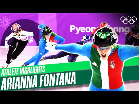 Видео: 🇮🇹 Арианна Фонтана в шорт-треке! ⛸🥇