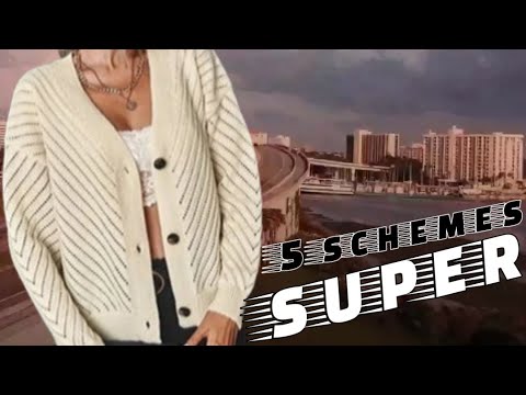 Видео: 5 схем на кофточки с застежкой на планке. 5 patterns for blouses with a placket fastening.