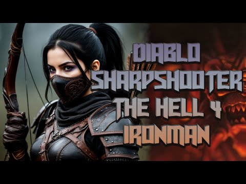 Видео: Diablo THE HELL 4 [pre-alpha] ☩ Снайперша хардкор айронмэн