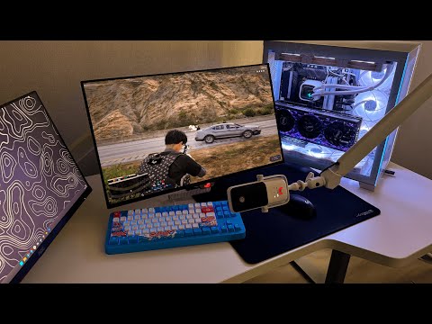 Видео: Обзор рабочего места за 850 000 рублей от первого лица на gta5rp
