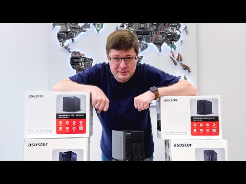 Видео: Все новые NAS Asustor в одном видео: а ну-ка сэкономим-ка!