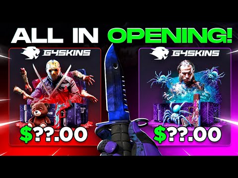 Видео: G4SKINS ВСЕ В ОТКРЫТИИ! – ПРОМОКОД G4SKINS