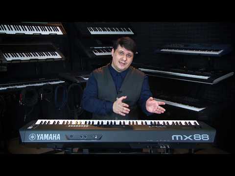 Видео: Yamaha MX — Настройка тембров синтезатора