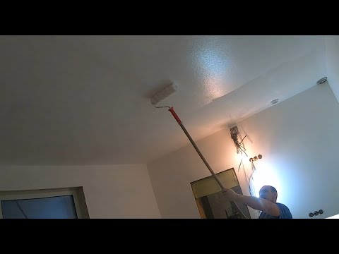 Видео: Дом в деревне!Идеально белый потолок,как снег!Я от себя такого не ожидал!
