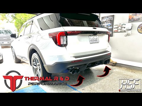 Видео: Установка термического выхлопа Explorer ST 2025