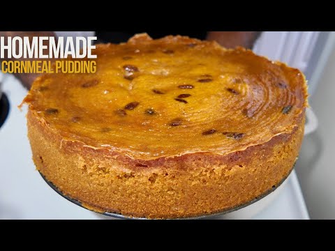Видео: КАК ПРИГОТОВИТЬ ЯМАЙСКИЙ КУКУРУЗНЫЙ ПУДИНГ | Hawt Chef