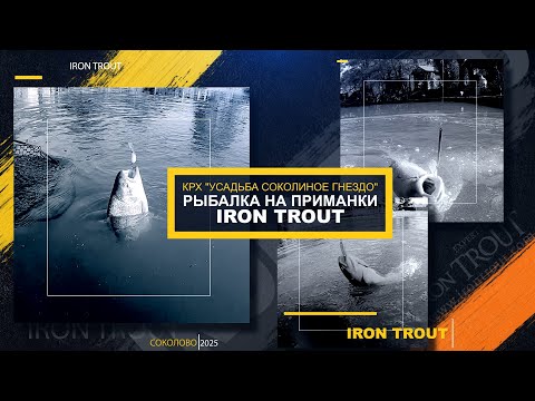 Видео: Рыбалка на приманки IRON TROUT в КРХ "Усадьба соколиное гнездо"