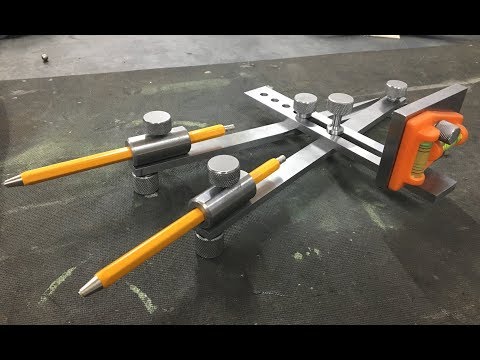 Видео: Плотницкая черта. Log Scriber.#DIY