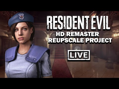 Видео: Resident Evil HD Remaster ►Reupscale Project►Джилл Валентайн (Хард) #1