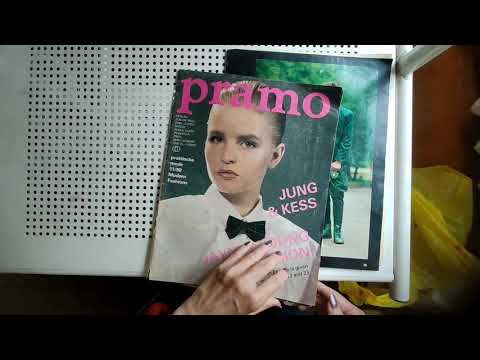 Видео: Журналы ГДР Pramo, Saison 80-90-x. Листаем с Аюной. ASMR