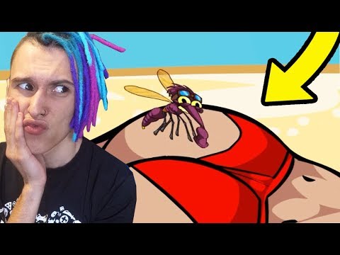 Видео: КОМАР УКУСИЛ ДЕВУШКУ ЗА...!!! (ИГРЫ ДЛЯ ДЕВОЧЕК)