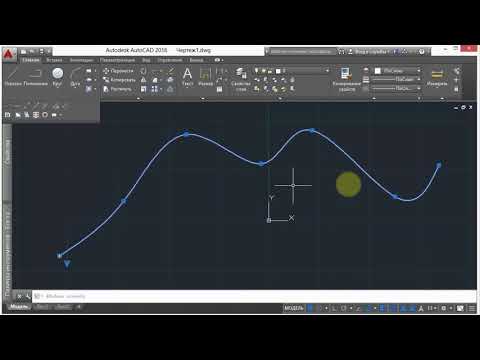 Видео: 8. Сплайн (AutoCad)