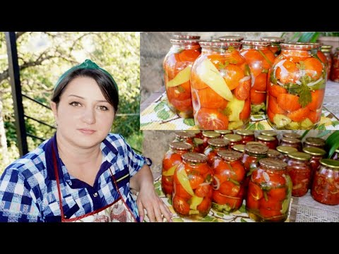 Видео: Կտրատած Լոլիկով և Սոխով Մարինադ-Պահածո-Помидоры Резаные С Луком И Чесноком - Շամշադինի Համը-Шамшадин