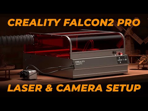 Видео: Creality Falcon2 Pro 40 Вт. Лазерный резак и настройка камеры. #Falcon2Pro40W #crealityfalcon2 #F...