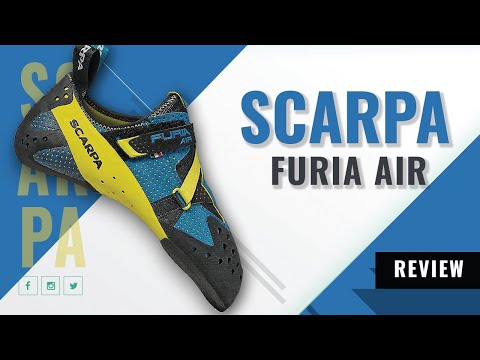 Видео: Обзор Scarpa Furia Air: самые лёгкие в мире скальные туфли
