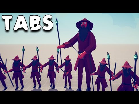 Видео: Волшебники против всех юитов Totally Accurate Battle Simulator legacy
