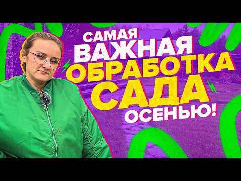 Видео: ГЛАВНАЯ ОСЕННЯЯ ОБРАБОТКА ДЕРЕВЬЕВ!