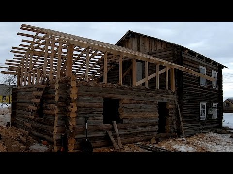 Видео: Прирубили домик к домику