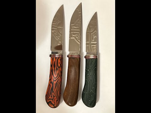 Видео: охотничьи ножи ручной работы из премиум сталей