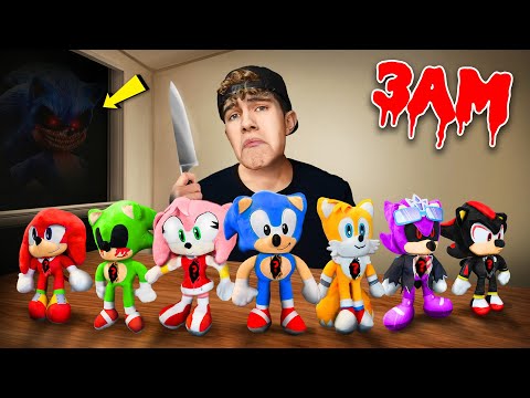 Видео: (ЧТО ВНУТРИ?) РАЗРЕЗАЕМ ВСЕ КУКЛЫ SONIC В 3 ЧАСА НОЧИ!!