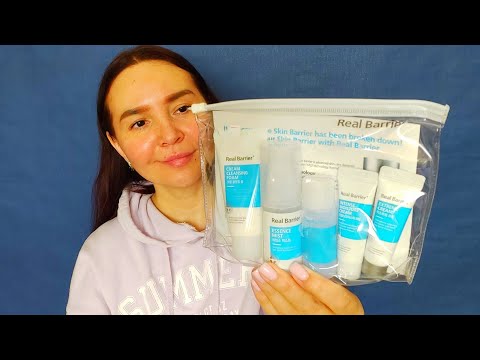 Видео: Корейская косметика   Real Barrier Отзывы | Extreme cream | Extreme Essence Toner etc.