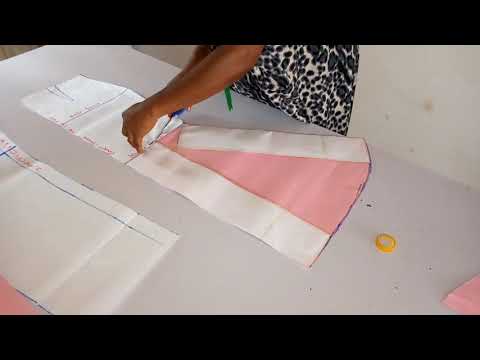 Видео: КАК СОЗДАТЬ ВЫКРОЙКУ ЮБКИ-РУСАЛКИ, метод разреза и разворота.