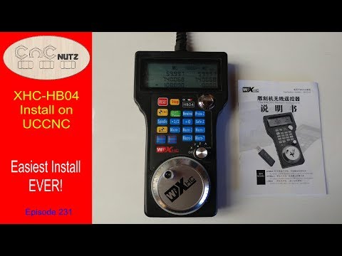 Видео: Установка подвески XHC-HB04 на UCCNC - CNCnutz, эпизод 231