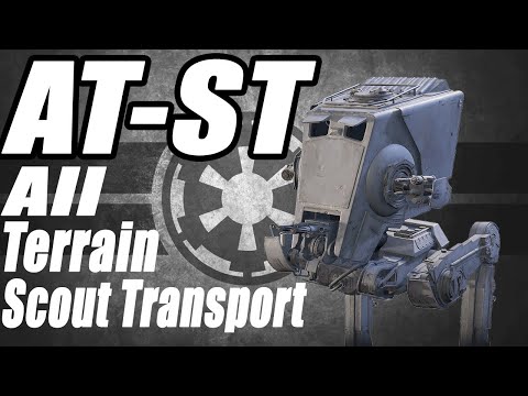 Видео: Все про шагоход AT-ST / All Terrain Scout Transport