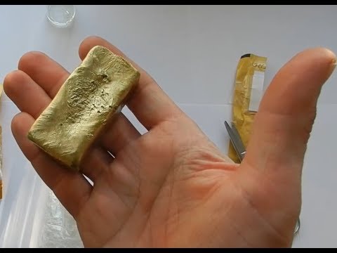 Видео: "ЗОЛОТОЙ СЛИТОК" из eBay ~ 320 грамм! Проверка)