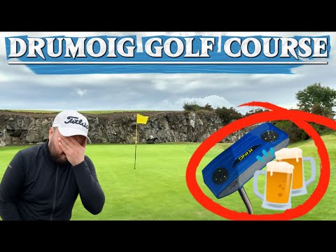 Видео: Поле для гольфа Drumoig | Мой паттер был пьян?!