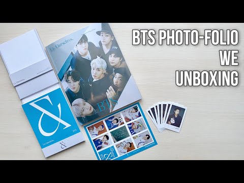 Видео: BTS Special Photo-Folio: BTS 'WE'  Set ver.| Unboxing | Обзор | Распаковка | Анбоксинг