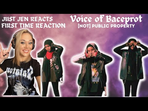 Видео: Первая реакция на голос Baceprot [не] публичная собственность | Реакция VOB Просто Джен реагирует