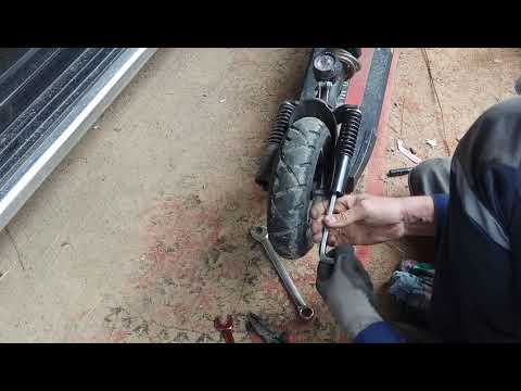 Видео: Kugoo M4 передняя вилка