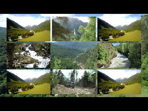 Видео: Ущелье реки Аксаут
