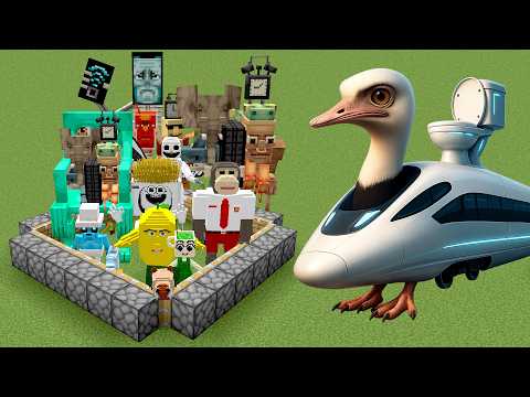 Видео: Все новые животные-мозговики объединены в Minecraft