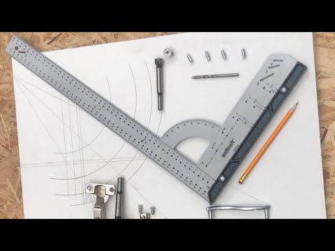 Видео: Как использовать универсальный столярный угольник Wolfcraft Universal Angle | Короткий видео обзор